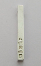 Lingote/barra de plata esterlina sólida 2007 AHN/L 3,4 cm segunda mano  Embacar hacia Argentina