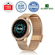Smartwatch Reloj Inteligente Para Mulheres Elegante Bluetooth Contra Água Fitness comprar usado  Enviando para Brazil