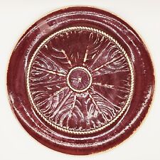 rustic plate large ceramic for sale  Fairfield