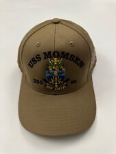 The Corps USS Momsen DDG 92 Beige Baseball Hat Cap One Size for sale  Shipping to South Africa