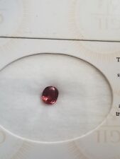 GIL 1.04 ct naturalny różowy pomarańcz birmański spinel nieogrzewany owalny kształt luźny kamień szlachetny na sprzedaż  Wysyłka do Poland