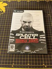 Jogo Tom Clancy's Splinter Cell agente duplo PC DVD-ROM lançamento estrangeiro europeu comprar usado  Enviando para Brazil