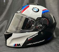 5% de desconto SHARK com ADESIVOS BMW M1000RR Spartan GT Pro capacete de motocicleta de carbono, usado comprar usado  Enviando para Brazil