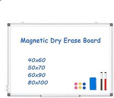 AMUSIGHT Back to School Magnetic Whiteboard rWall, 90x120 cm White Board  for sale  Shipping to South Africa