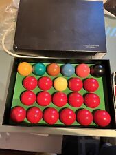 super crystalate snooker balls for sale  FORRES