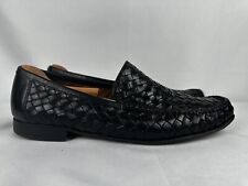 Allen Edmonds Messina Black Italian Leather  Shoes Slip On Size 11.5 E, used for sale  Shipping to South Africa