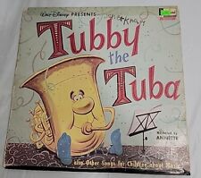 Walt Disney Tubby the Tuba 1963 Vinyl LP Songs for Children Vintage DQ 1287 Vg+ for sale  Shipping to South Africa