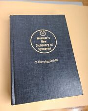 Livro Vintage: Novo Dicionário de Sinônimos de Webster 1973 comprar usado  Enviando para Brazil