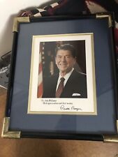 Ronald reagan signed for sale  Tyler