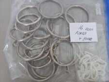 Curtain rings. silver for sale  BURY ST. EDMUNDS