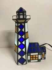 Stained glass lighthouse for sale  Roseville