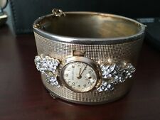 Bardzo rzadki antyczny zegarek BAYLOR - Wspaniała bransoletka z mankietem w stylu art deco działa na sprzedaż  PL