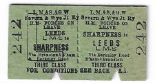 Railway tickets lms for sale  CRAIGAVON