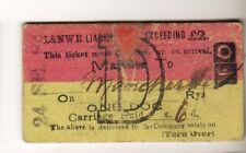 Railway ticket lnwr for sale  MIDHURST