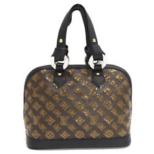 Bolso de Mano Louis Vuitton con Monograma Eclipse Alma Ombre Marrón Negro Lenteja M40245 SA segunda mano  Embacar hacia Argentina