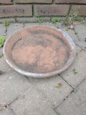 12" Terracotta Plant Pot Saucer Round Water Drip Water Tray  152, used for sale  ILFORD