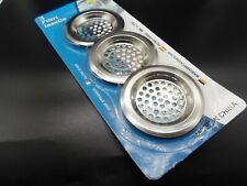 STAINLESS STEEL SINK BATH PLUG HOLE STRAINER DRAINER BASIN HAIR TRAP COVER 2,3,6 for sale  Shipping to South Africa