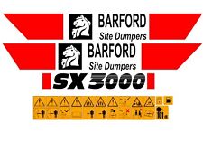 Barford sx3000 dumper for sale  ROSS-ON-WYE