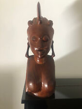 Statue africaine buste d'occasion  Expédié en Belgium