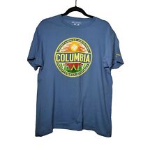 Camiseta Grande Columbia Northwest Original Sportswear Company Azul Gráfica segunda mano  Embacar hacia Argentina