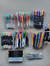 Lote de 127 canetas/marcadores/duplas/variedade testada/gravação de carimbo/cópica de tombow Art&Craft comprar usado  Enviando para Brazil