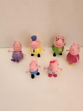 Lote de 6 figuras de Peppa Pig juguetes figuras de Jazwares segunda mano  Embacar hacia Argentina