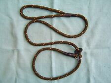 Rope slip lead for sale  SOUTH QUEENSFERRY