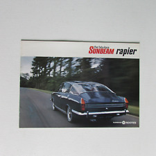 Sunbeam rapier brochure for sale  Shipping to Ireland