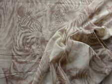 Vestido de musselina abstrato design zebra tecido interior 39 L x 60 W comprar usado  Enviando para Brazil