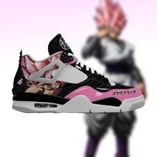 RARE Dragonball Super Goku Black JD 4 Sneakers Custom Anime Shoes, used for sale  Shipping to South Africa