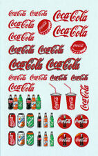 Planche de 30 décalcomanies "Coca Cola" - 55x90mm - 1/43ème comprar usado  Enviando para Brazil