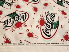 coca cola fabric for sale  Portland