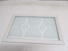 Window Kit Single Layer Garage Door w Etched Glass Interior Exterior 19.75x12.75 for sale  Shipping to South Africa