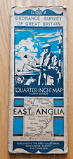 east anglia map for sale  ALNWICK