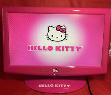 Pink 19” Hello Kitty Flat LCD TV KT2219 No Remote RARE for sale  Shipping to South Africa