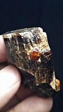 Garnet Crystals on top of Terminated Epidote Crystal for sale  Shipping to South Africa