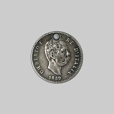 50 centesimi 1889 usato  Roccella Ionica