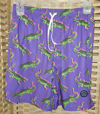 Calções de banho masculinos brooklyn tecido tamanho M jacaré malha roxa brief vôlei comprar usado  Enviando para Brazil