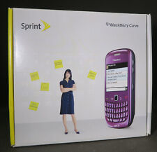 Used, Blackberry Curve 8530 Sprint Cell Phone Royal Purple Complete Original Box for sale  Shipping to South Africa