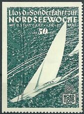 Marca Publicidad,Norddeutscher Lloyd Bremen - Viaje Especial Para Nordseewoche, usado segunda mano  Embacar hacia Argentina