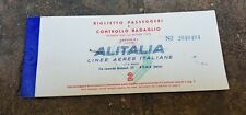 Alitalia biglietto aereo usato  Firenze