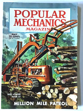 Popular Mechanics Magazine - Mayo de 1945 - Deslizante, patrullas Aleutianas Segunda Guerra Mundial segunda mano  Embacar hacia Argentina
