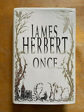 Once by James Herbert Signed UK first edition, used for sale  GRANTHAM