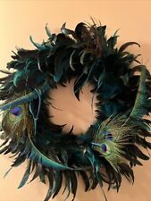 Feather wreath black for sale  Bainbridge Island