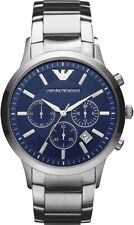 Relógio masculino Emporio Armani Renato mostrador azul analógico - AR2448 comprar usado  Enviando para Brazil