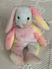 Usado, TY Beanie Babies - HIPPIE the Tie-Teyed Bunny Rabbit (8 pulgadas), MWMT segunda mano  Embacar hacia Argentina
