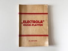 Schellackplatten katalog elect gebraucht kaufen  Weimar-Mitte