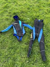 MARES  7mm Semi-dry Wetsuit Jacket / Bottom Size 2  Scuba diving Fit Size 6-8 for sale  Shipping to South Africa