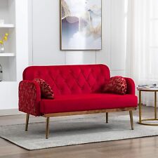 gold sofa velvet for sale  Rowland Heights