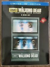 THE WALKING DEAD Temporada 3 Blu-ray Edição Limitada Zombie Head Tank Digipack PLS LEIA!, usado comprar usado  Enviando para Brazil